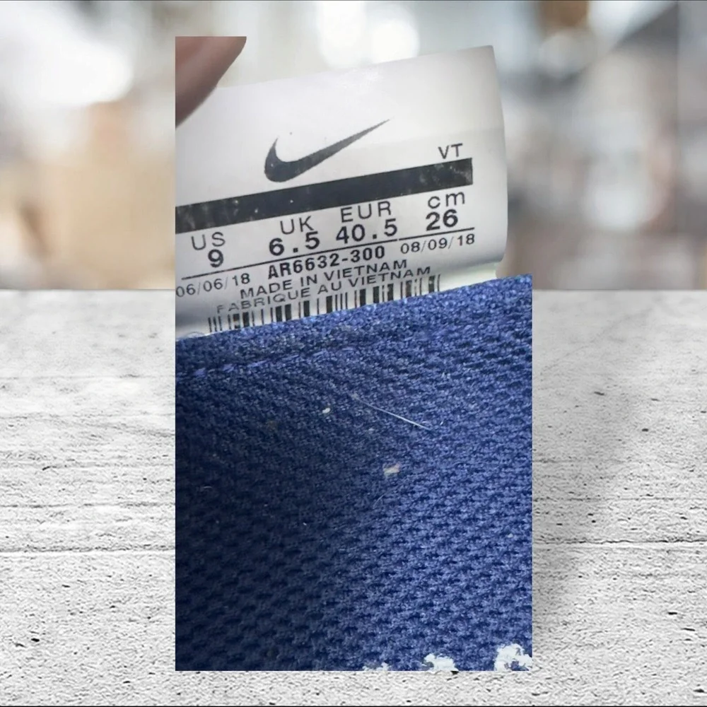 Women's Nike Air VaporMax 2019 Teal Tint Navy Accents AR6632-300 Size‎ 9